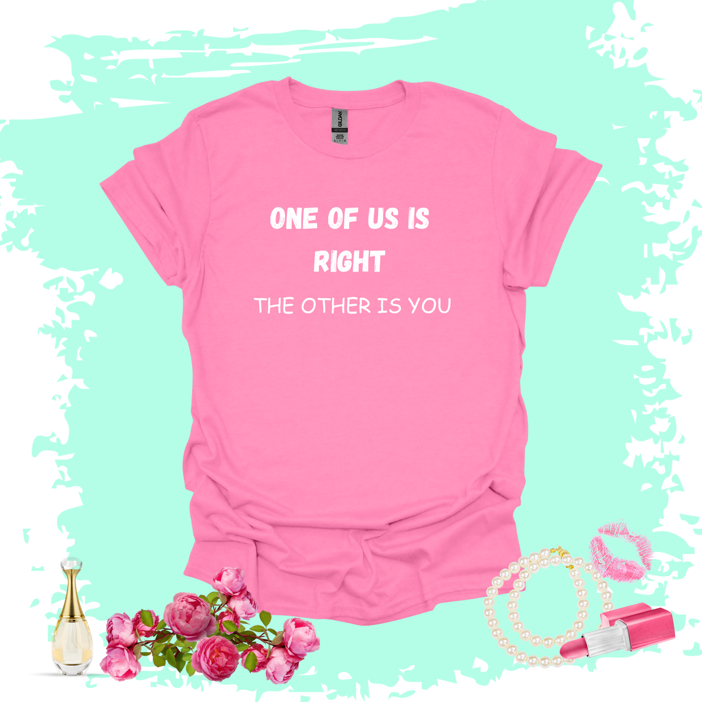 One Of Us Is Right The Other Is You T-shirt