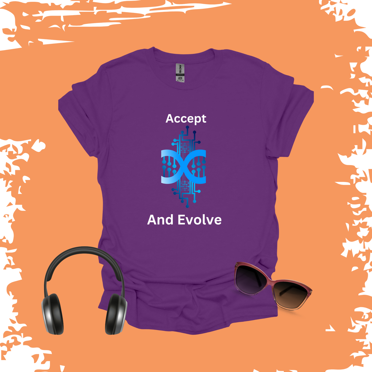 Accept and Evolve T Shirt