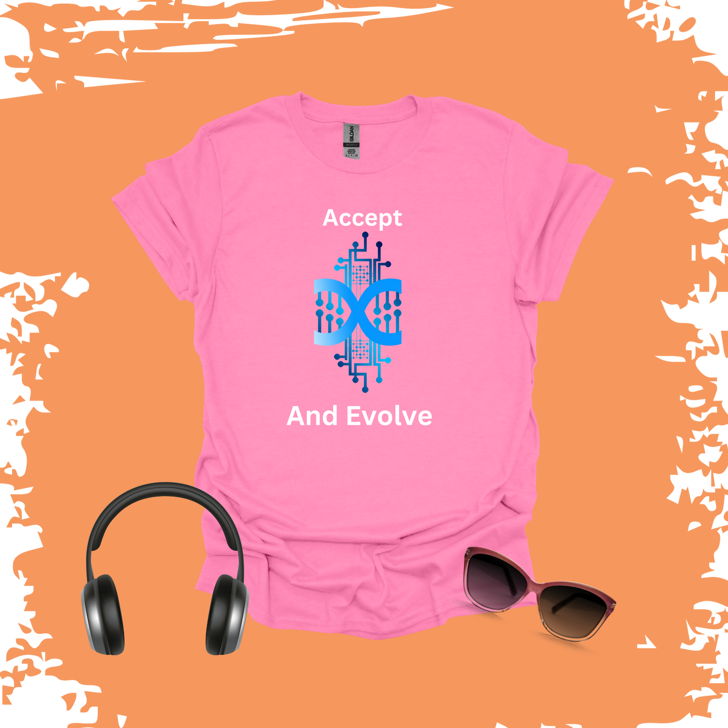 Accept and Evolve T Shirt