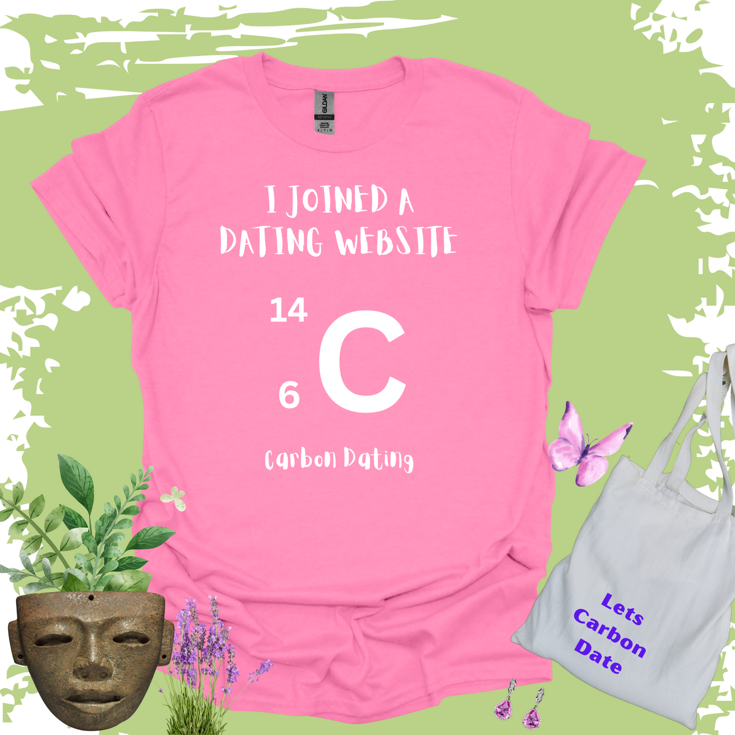 I Joined A Dating Website - Carbon Dating T-shirt