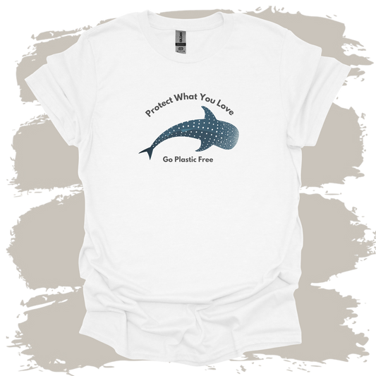 Protect What You Love – Whale Shark Ocean Conservation T-Shirt