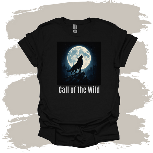 Call of the Wild – Howling Wolf Moonlight T-Shirt